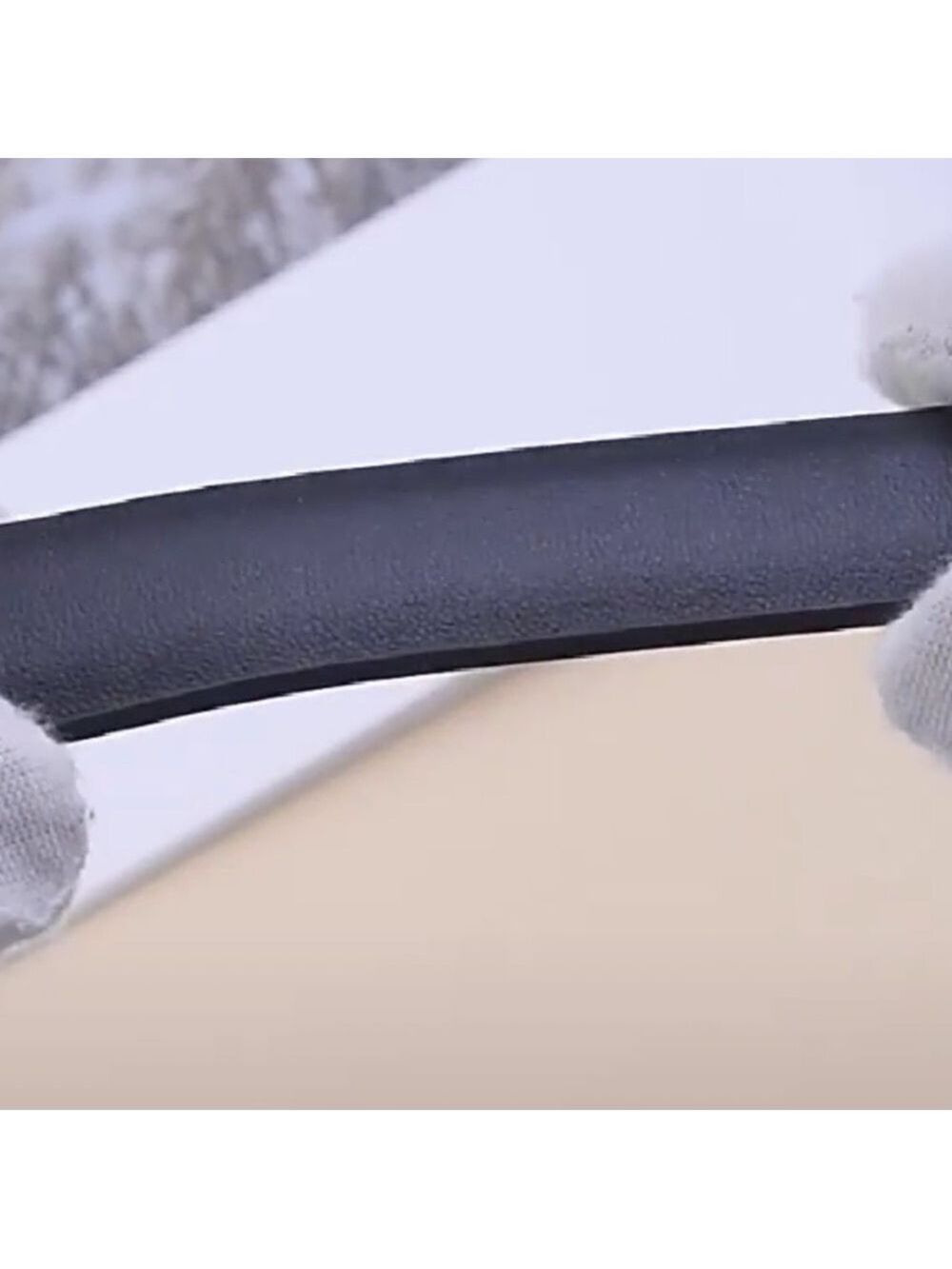Big letter C classic buckle black belt - Picture 15 of 16